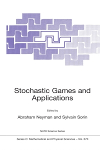 Cover image: Stochastic Games and Applications 1st edition 9781402014925