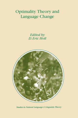 Cover image: Optimality Theory and Language Change 1st edition 9781402014697