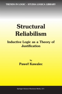 Cover image: Structural Reliabilism 9789401039550