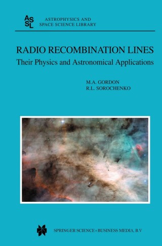 Cover image: Radio Recombination Lines 9789401039567