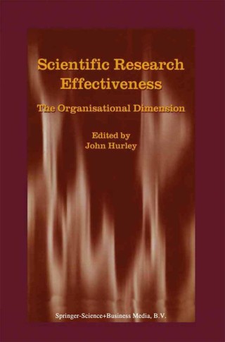 Cover image: Scientific Research Effectiveness 1st edition 9789401039611