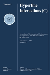 Titelbild: Hyperfine Interactions (C) 1st edition 9781402010873