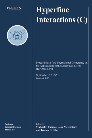 Imagen de portada: Hyperfine Interactions (C) 1st edition 9781402010873