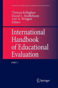 Omslagafbeelding: International Handbook of Educational Evaluation 1st edition 9781402008498