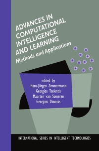 Immagine di copertina: Advances in Computational Intelligence and Learning 1st edition 9780792376453