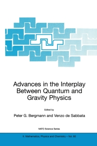 Cover image: Advances in the Interplay Between Quantum and Gravity Physics 1st edition 9781402005923