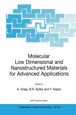 Cover image: Molecular Low Dimensional and Nanostructured Materials for Advanced Applications 1st edition 9781402005770