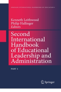 Omslagafbeelding: Second International Handbook of Educational Leadership and Administration 1st edition 9781402006906