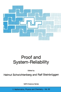 Immagine di copertina: Proof and System-Reliability 1st edition 9789401004138