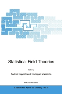 Imagen de portada: Statistical Field Theories 1st edition 9789401005142