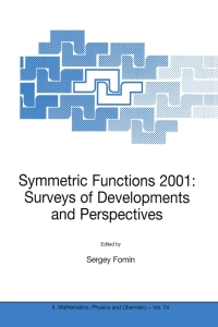 Imagen de portada: Symmetric Functions 2001: Surveys of Developments and Perspectives 1st edition 9789401005241