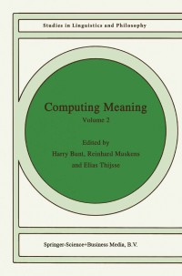 Immagine di copertina: Computing Meaning 1st edition 9781402001758