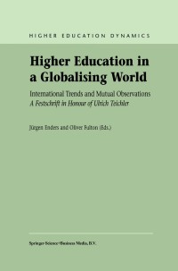 Imagen de portada: Higher Education in a Globalising World 1st edition 9789401005791