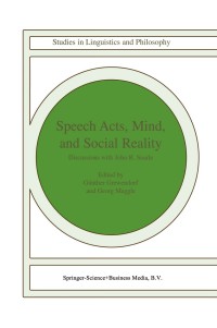 Imagen de portada: Speech Acts, Mind, and Social Reality 1st edition 9781402008610