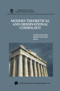 Cover image: Modern Theoretical and Observational Cosmology 1st edition 9789401039314