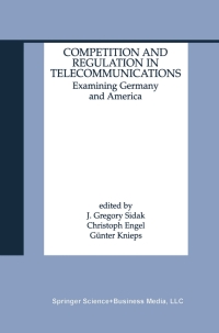 Imagen de portada: Competition and Regulation in Telecommunications 1st edition 9789401038737