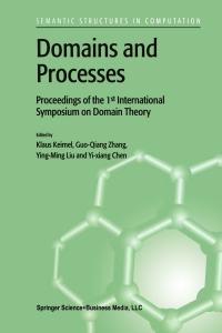 Cover image: Domains and Processes 1st edition 9780792371434