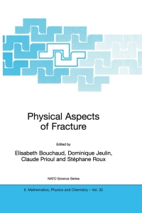 Imagen de portada: Physical Aspects of Fracture 1st edition 9789401006569