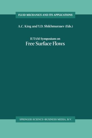 Cover image: IUTAM Symposium on Free Surface Flows 1st edition 9780792370857