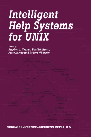 صورة الغلاف: Intelligent Help Systems for UNIX 1st edition 9780792366416