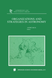 Titelbild: Organizations and Strategies in Astronomy 1st edition 9780792366713