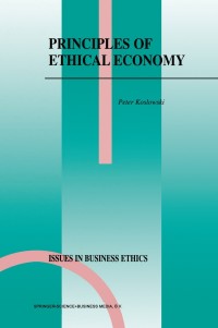 Omslagafbeelding: Principles of Ethical Economy 9780792367130