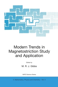 Imagen de portada: Modern Trends in Magnetostriction Study and Application 1st edition 9780792367161