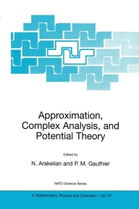 表紙画像: Approximation, Complex Analysis, and Potential Theory 1st edition 9781402000287