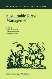 Titelbild: Sustainable Forest Management 1st edition 9780792363569