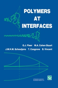 Cover image: Polymers at Interfaces 9780412581601
