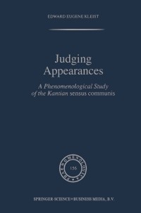 Cover image: Judging Appearances 9780792363101