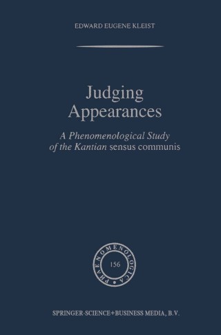 Imagen de portada: Judging Appearances 9780792363101