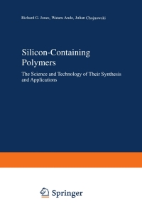 表紙画像: Silicon-Containing Polymers 1st edition 9780412831102