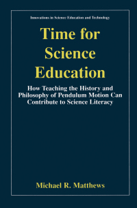 Cover image: Time for Science Education 9780306458804