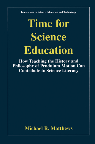 Imagen de portada: Time for Science Education 9780306458804