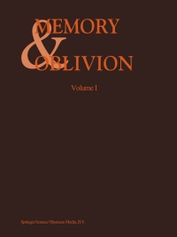 Cover image: Memory & Oblivion 1st edition 9780792342137