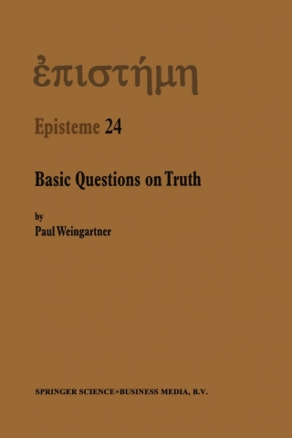 Cover image: Basic Questions on Truth 9780792362241