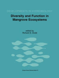 Imagen de portada: Diversity and Function in Mangrove Ecosystems 1st edition 9789401140782