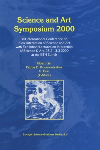 Immagine di copertina: Science and Art Symposium 2000 1st edition 9789401141772