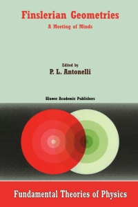 Imagen de portada: Finslerian Geometries 1st edition 9789401142359