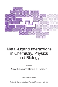 Cover image: Metal-Ligand Interactions in Chemistry, Physics and Biology 1st edition 9780792361251