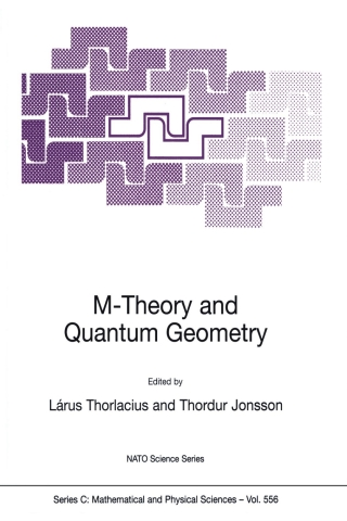 Imagen de portada: M-Theory and Quantum Geometry 1st edition 9780792364740