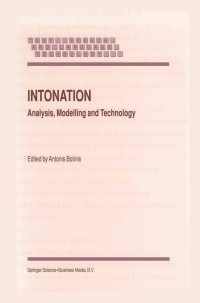 Cover image: Intonation 1st edition 9780792366058