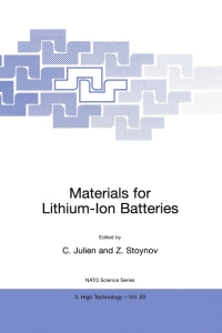 表紙画像: Materials for Lithium-Ion Batteries 1st edition 9780792366508