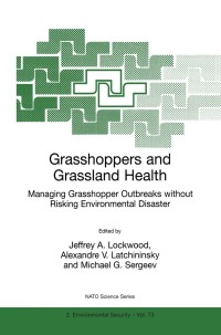 Cover image: Grasshoppers and Grassland Health 1st edition 9780792365297