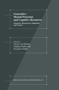 Cover image: Generative Mental Processes and Cognitive Resources 1st edition 9789401058803