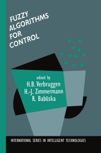 Cover image: Fuzzy Algorithms for Control 1st edition 9780792384618