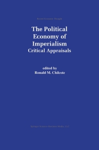 Imagen de portada: The Political Economy of Imperialism 1st edition 9789401058957