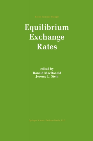 Imagen de portada: Equilibrium Exchange Rates 1st edition 9780792384243