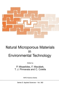 Cover image: Natural Microporous Materials in Environmental Technology 1st edition 9780792358886